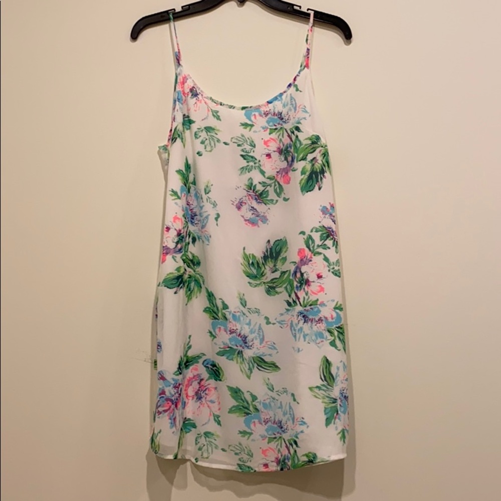 Never worn floral pattern dress